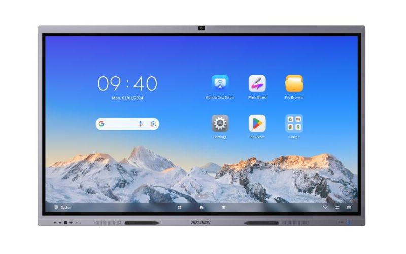 DS-D5C75RB/B Màn hình cảm ứng chuyên dụng 75 inch Hikvision